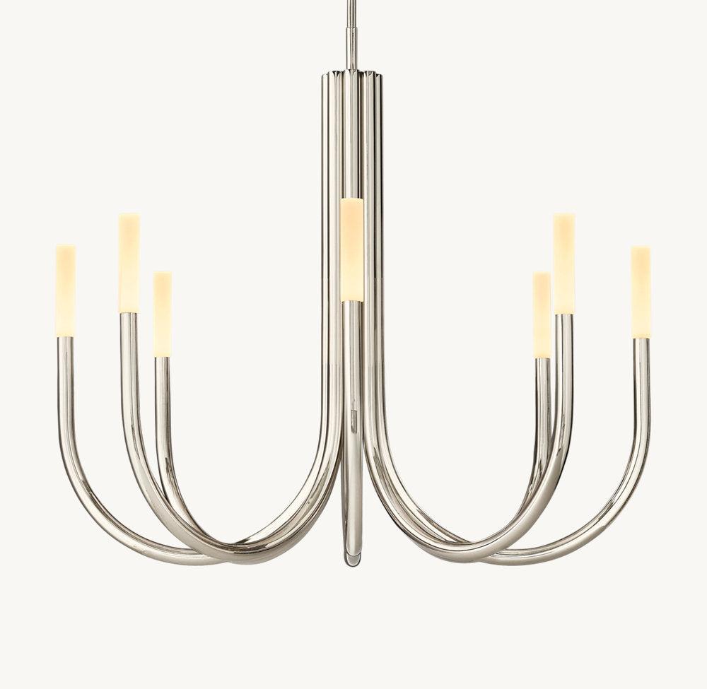 ROUSSEAU ROUND CHANDELIER 38" - Grace Lamp