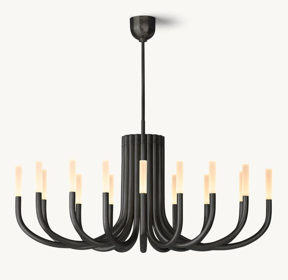 ROUSSEAU OVAL CHANDELIER 50" - Grace Lamp