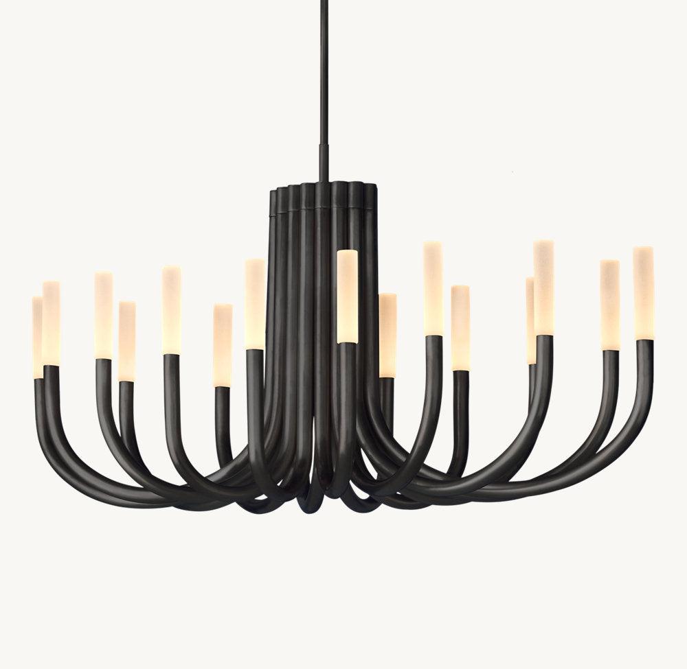 ROUSSEAU OVAL CHANDELIER 50" - Grace Lamp