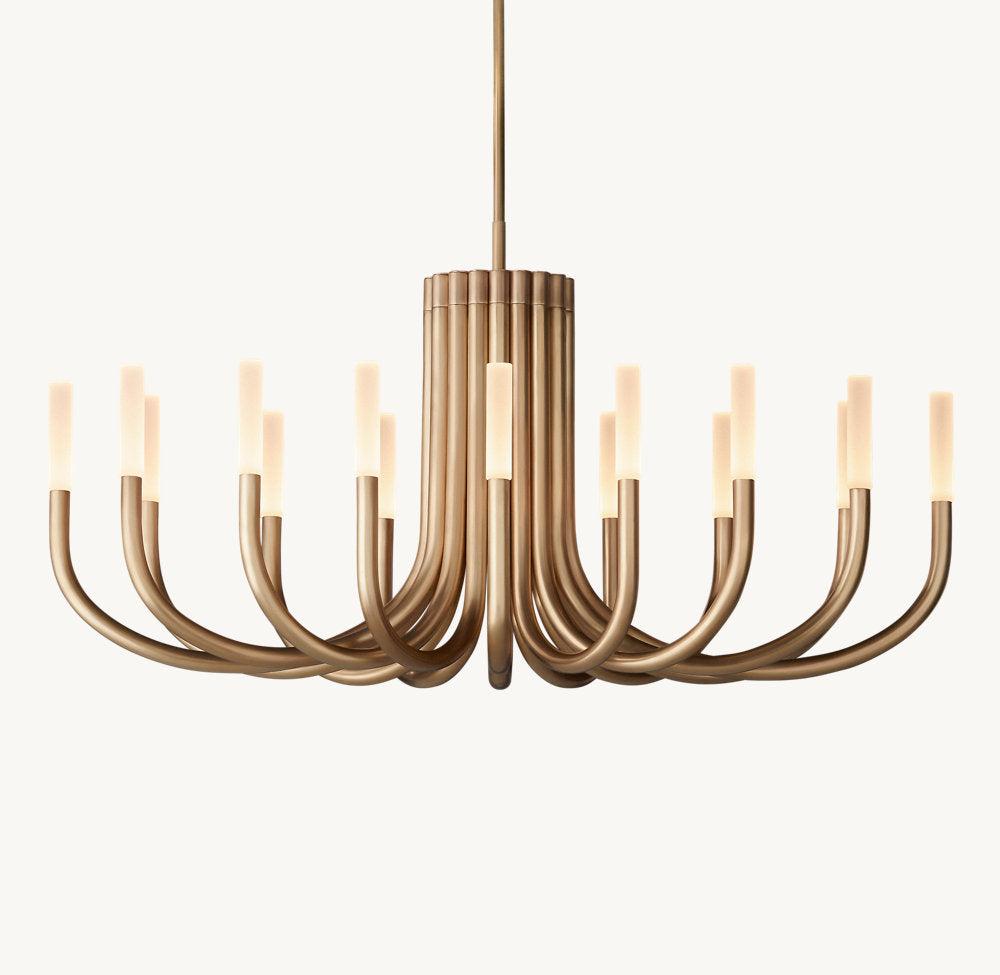 ROUSSEAU OVAL CHANDELIER 50" - Grace Lamp