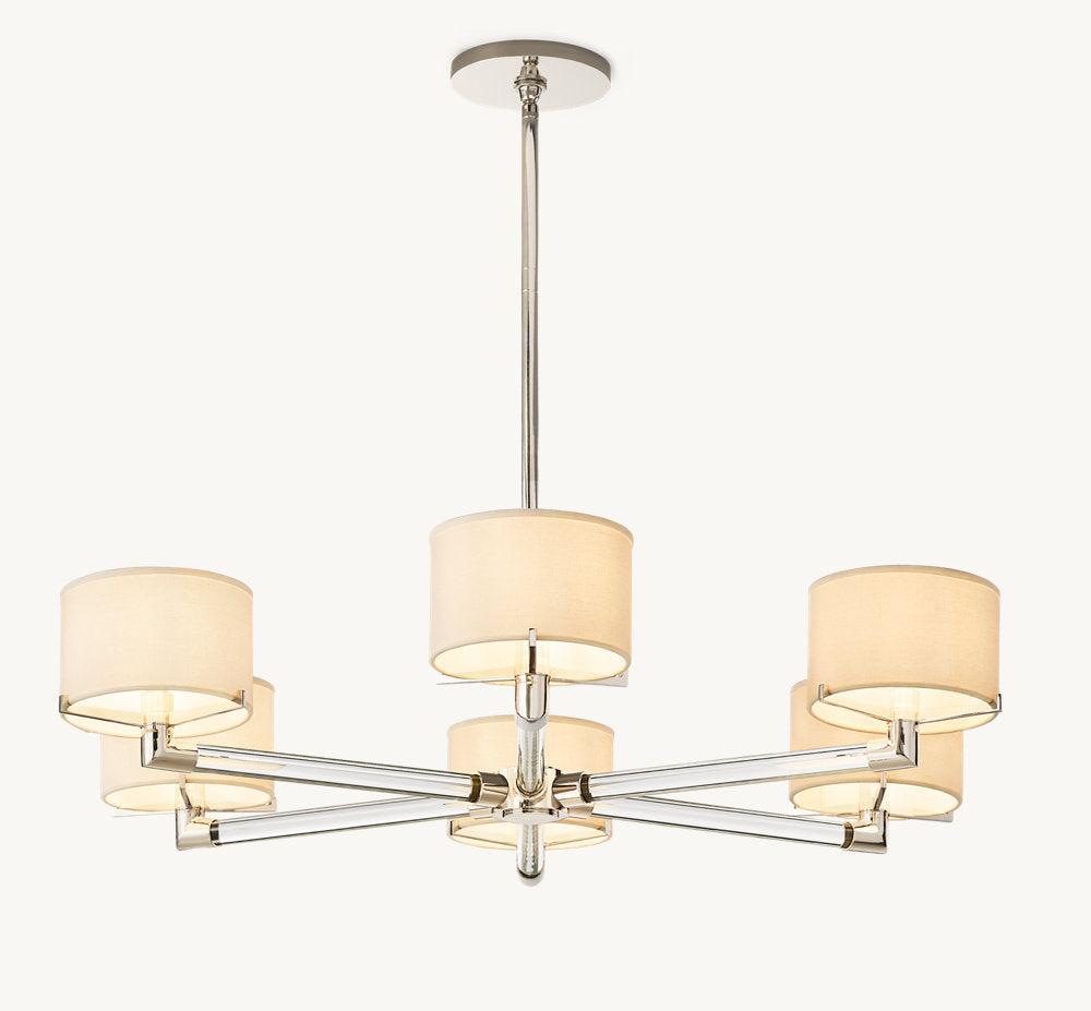 Truman Round Chandelier 36" - Grace Lamp