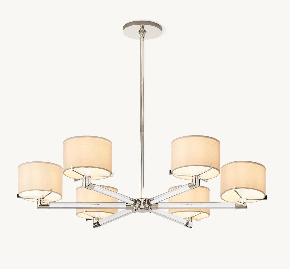 Truman Round Chandelier 36" - Grace Lamp