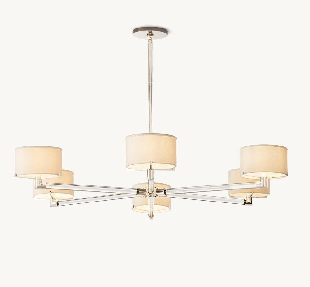 Truman Round Chandelier 48" - Grace Lamp