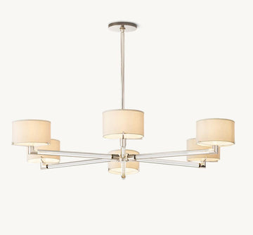 Truman Round Chandelier 48" - Grace Lamp