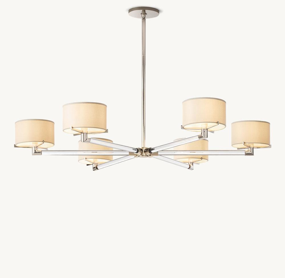 Truman Round Chandelier 48" - Grace Lamp