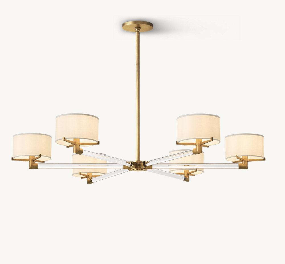 Truman Round Chandelier 48" - Grace Lamp
