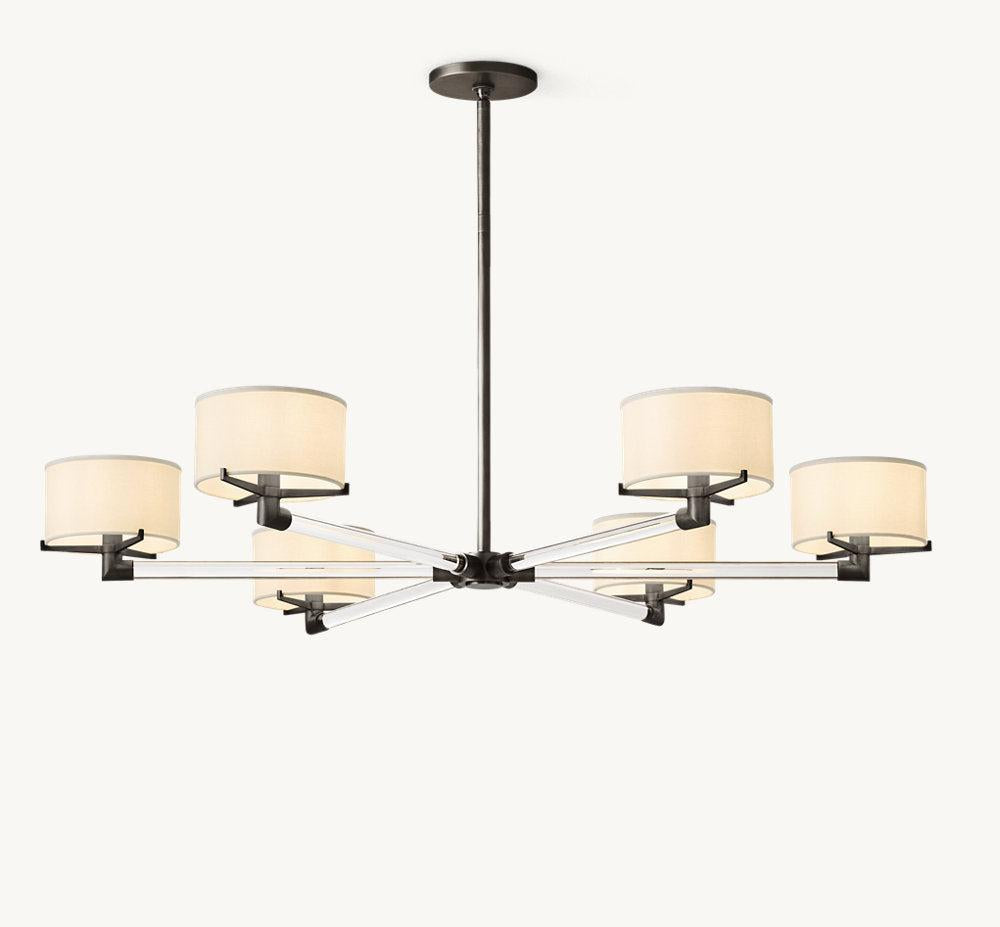 Truman Round Chandelier 48" - Grace Lamp