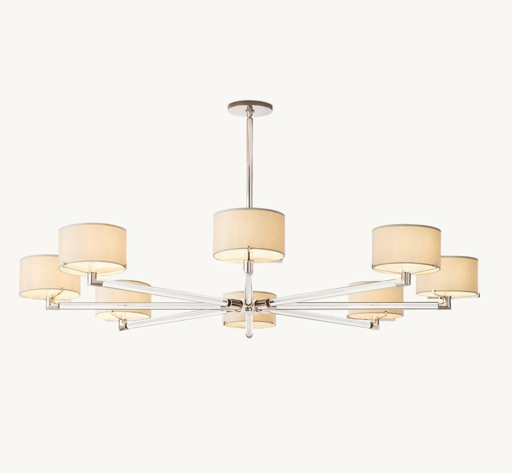 Truman Round Chandelier 60" - Grace Lamp