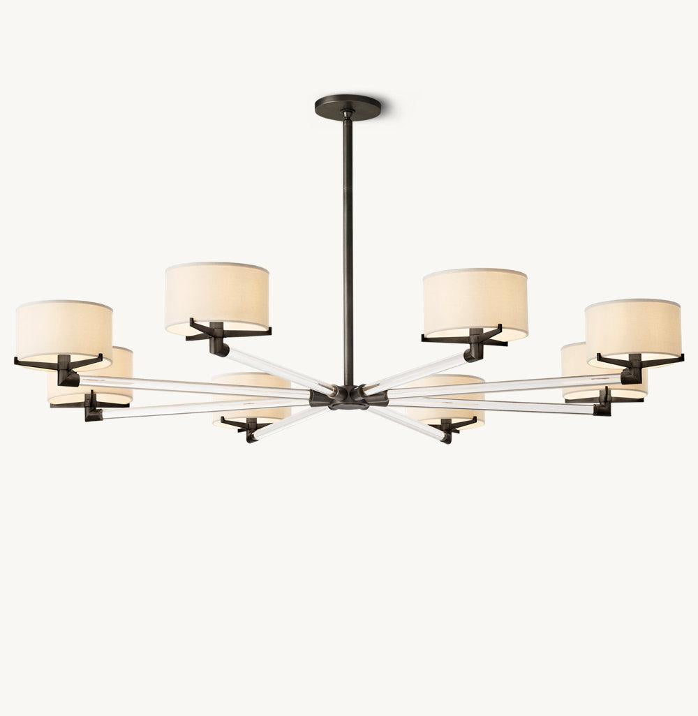 Truman Round Chandelier 60" - Grace Lamp