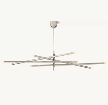 ROUSSEAU 8-LIGHT MOBILE ORB CHANDELIER - Grace Lamp