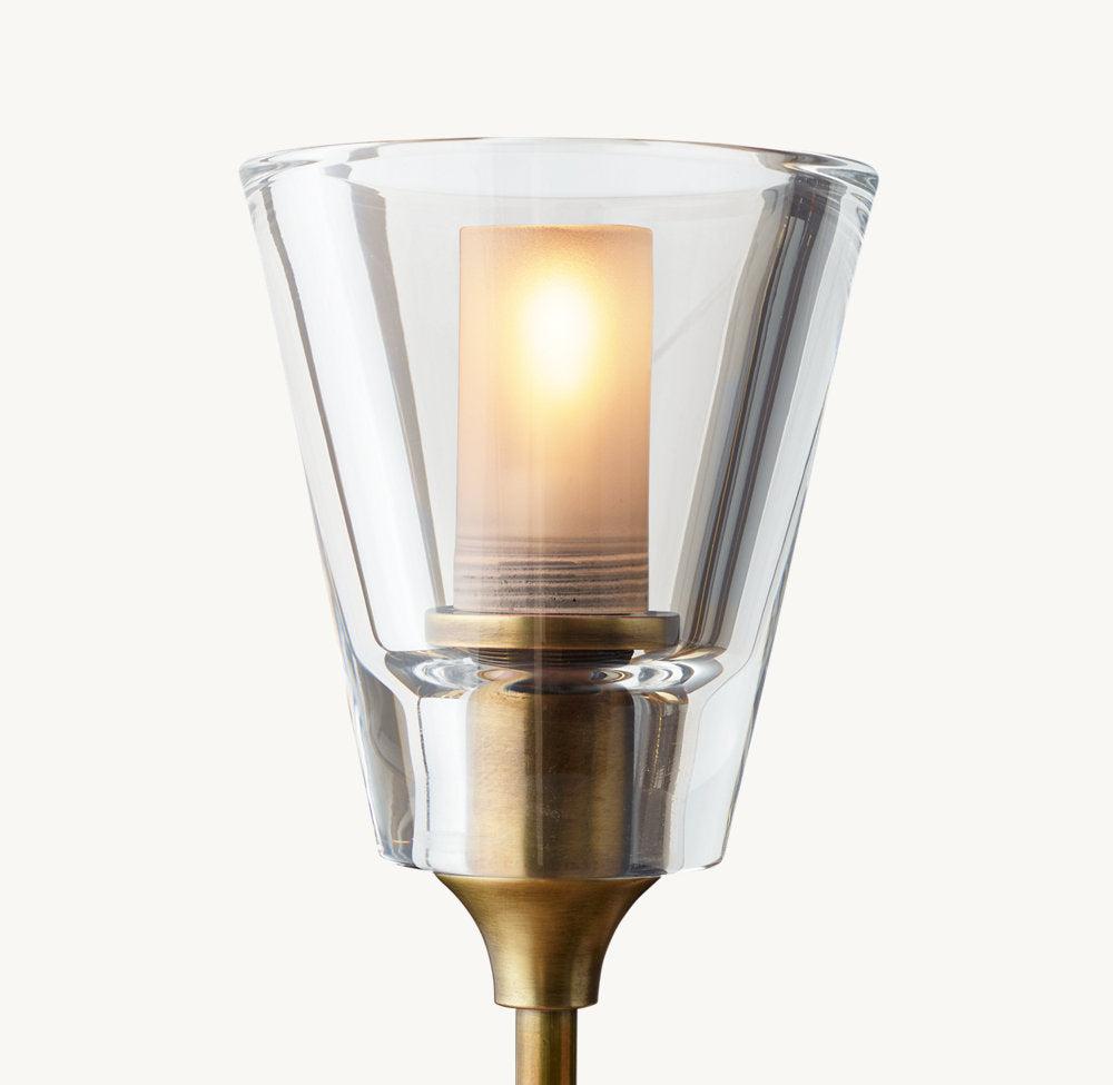 TROLCH DE VERRE ROUND CHANDELIER 70" - Grace Lamp
