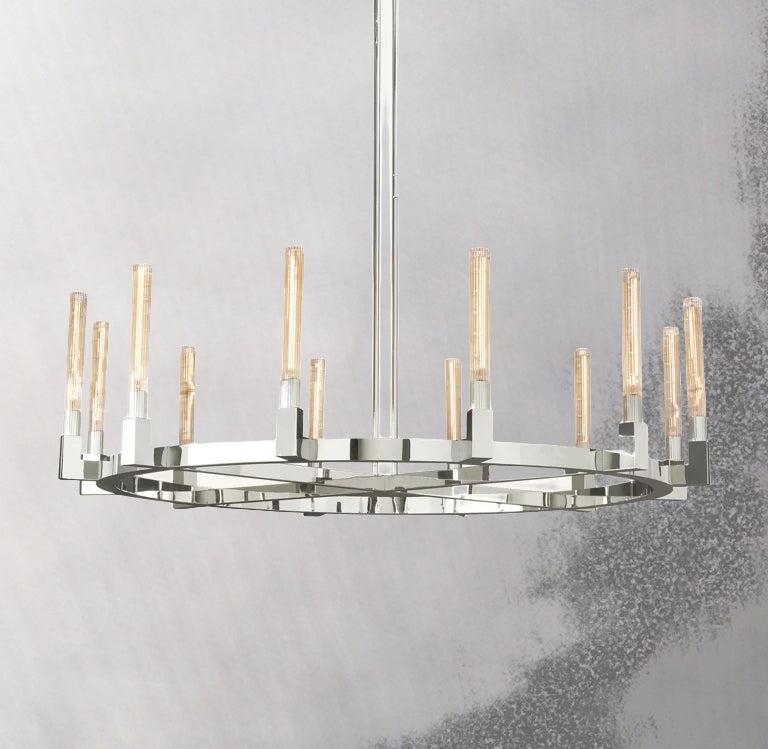 Cannele de Round Chandelier 60" - Grace Lamp