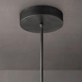 Peralta Black Round Chandelier 36