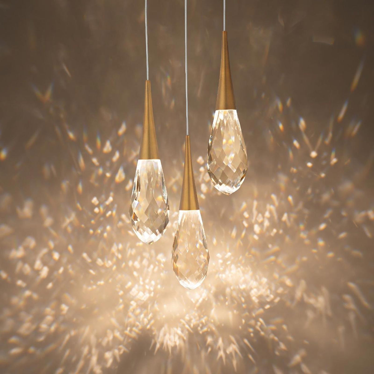 Hibiscas LED Multi Light Pendant Light - Grace Lamp