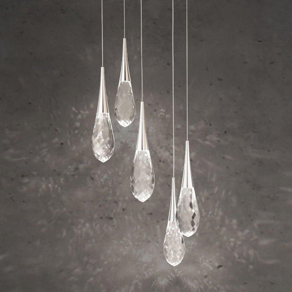 Hibiscas LED Multi Light Pendant Light - Grace Lamp