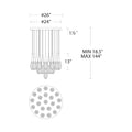 Hibiscas LED Multi Light Pendant Light - Grace Lamp