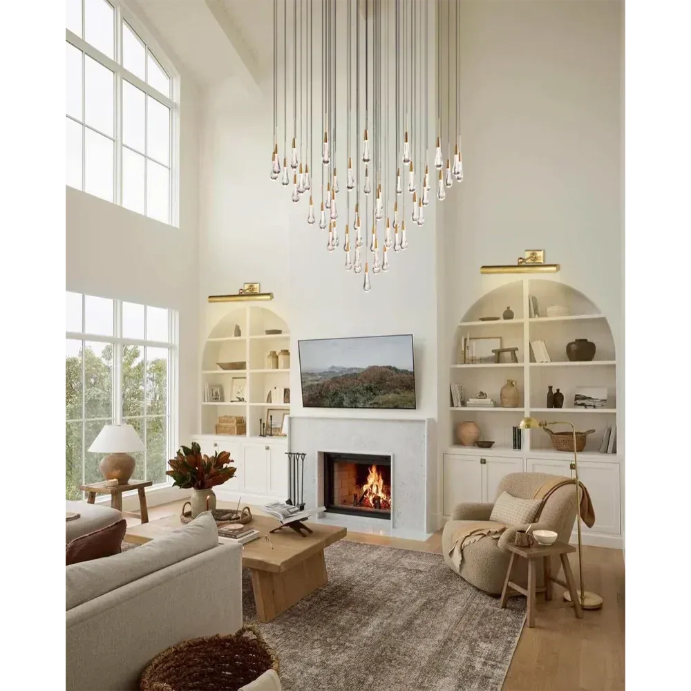 Soltaire Crystal Round Chandelier 17" 24" 36" 40'' 48'' 58"D - Grace Lamp