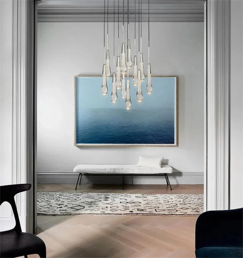 Soltaire Crystal Round Chandelier 17" 24" 36" 40'' 48'' 58"D - Grace Lamp
