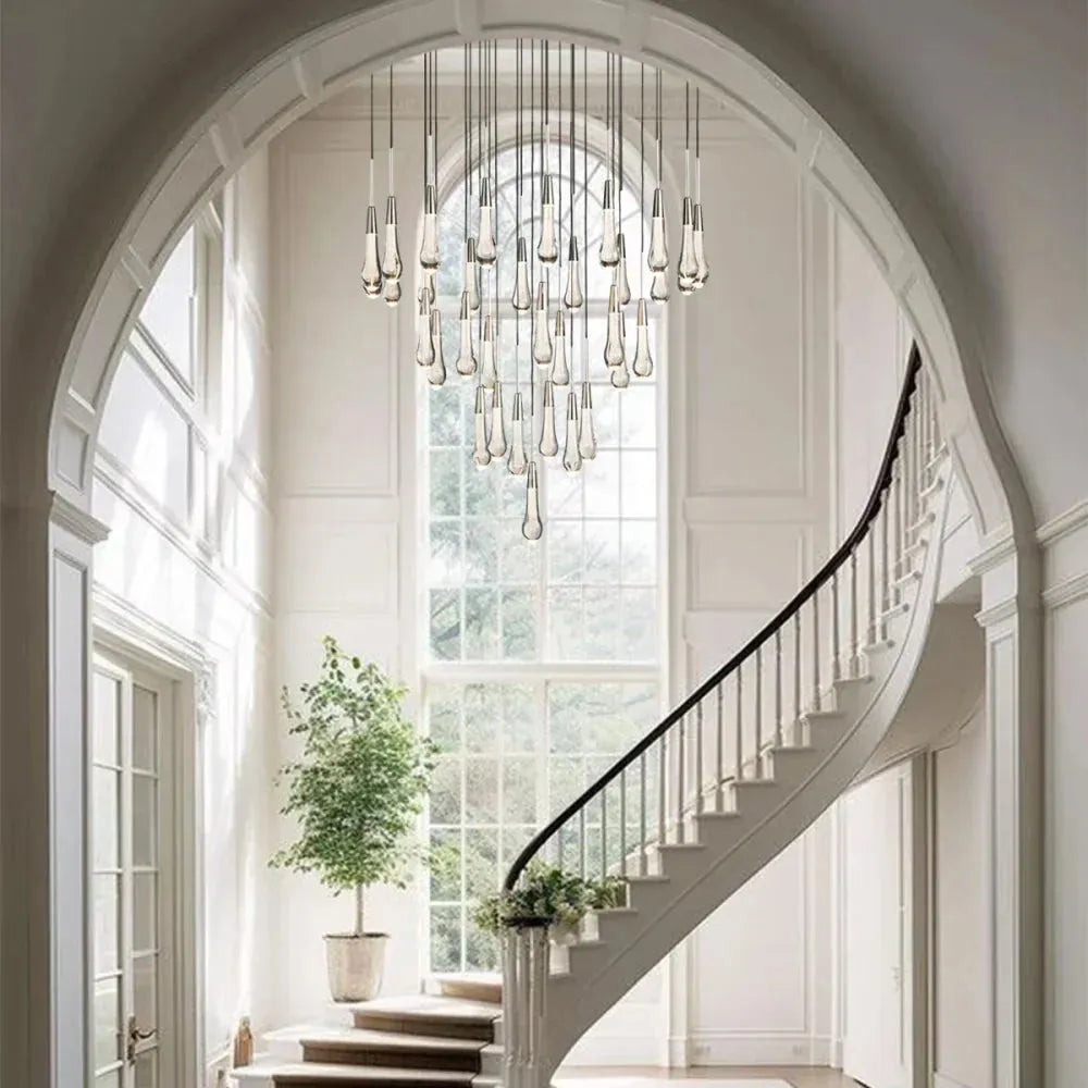 Soltaire Crystal Round Chandelier 17" 24" 36" 40'' 48'' 58"D - Grace Lamp