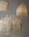 Modern Art Design 5/6-Light Modern Branch Modeling Chandelier in White/Black